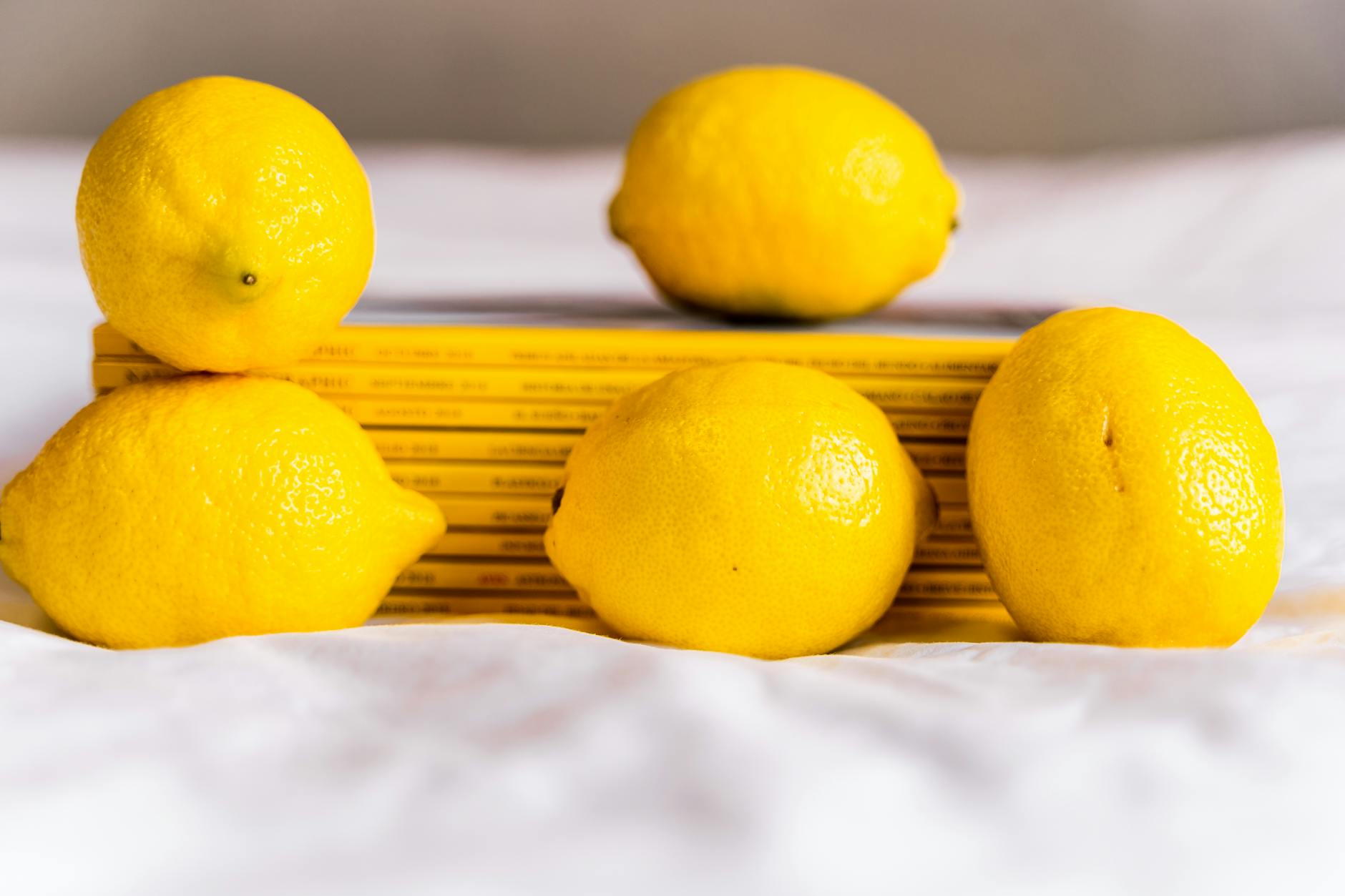Fresh lemons arranged with care, symbolizing healing and restoration
